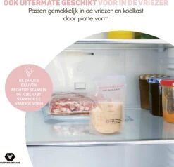 Vulpes BabyCare® Moedermelk Bewaarzakjes Met Schenktuit - Extra Groot - 250 Ml - 60 Stuks - Borstvoeding Bewaarzakje - Borstvoeding Zakjes - BPA Vrij - Incl. E-book -Peuterpaleis Winkel 1200x1154 5