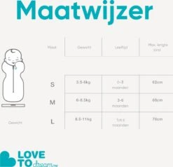 Love To Dream™ Babyslaapzak Swaddle Up™ - Inbakeren - Baby 3-6 Maanden - 6-8.5 Kg - All Season - Perfect Pear -Peuterpaleis Winkel 1200x1156 24