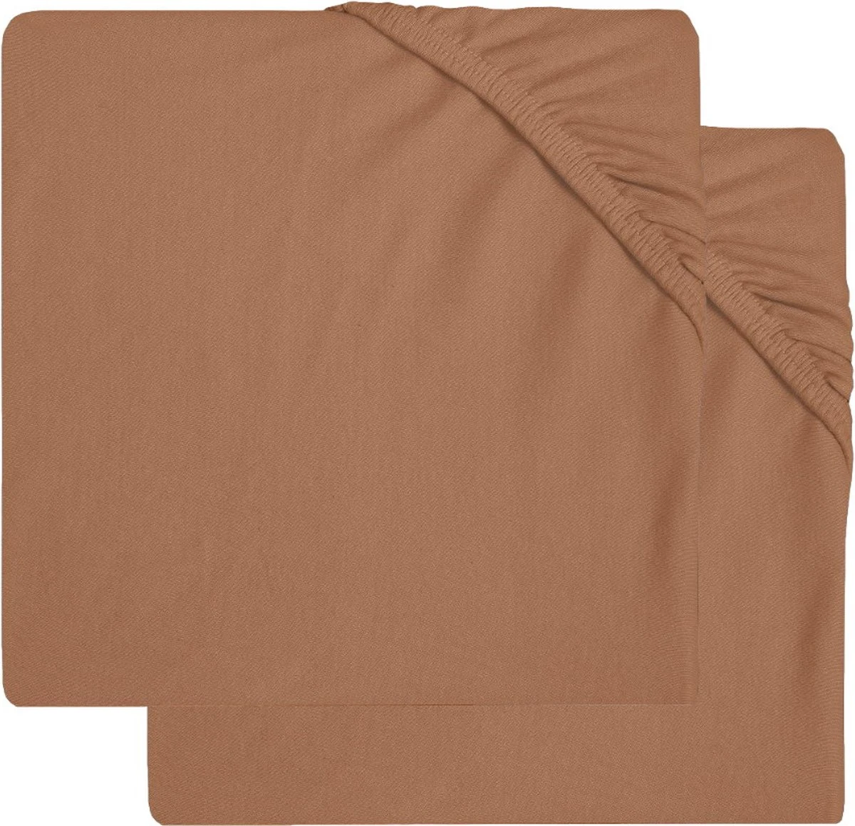Jollein Baby Hoeslaken Boxmatras Jersey 75x95cm - Caramel - 2 Stuks 8 Jollein Baby Hoeslaken Boxmatras Jersey 75x95cm - Caramel - 2 Stuks - Afbeelding 6