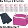 Spectra Moedermelk Flesjes - 6 X 160ml - Met Roze Koeltasje En Koelelementen - Borstvoeding Flesjes - BPA Vrij -Peuterpaleis Winkel 1200x1162 20
