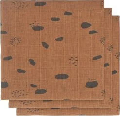 Jollein Hydrofiel Multidoek 70x70cm - Savannah - 3 Stuks -Peuterpaleis Winkel 1200x1162 3