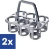 Curver Flessendrager 6-vaks - Grijs - 2 Stuks -Peuterpaleis Winkel 1200x1163 4