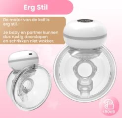 Hunnybunny® Dubbele Borstkolf Electrisch – 12 Standen – Borstkolf Handsfree Kolven - 2x 180 Ml -Peuterpaleis Winkel 1200x1165 10