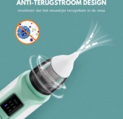 SP Lifestyle ® Neusreiniger Baby - Elektrische Neuszuiger Met USB - Snoetenpoetsers - Snotzuiger Baby - 6 Verschillende Standen -Peuterpaleis Winkel 1200x1165 5