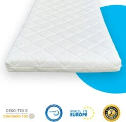 Babymatras 50x80 Wiegmatras Koudschuim HR40 Dubbeldoek | Afritsbaar | Wasbaar | Ademend 21 Babymatras 50x80 Wiegmatras Koudschuim HR40 Dubbeldoek | Afritsbaar | Wasbaar | Ademend -Peuterpaleis Winkel 1200x1166 20