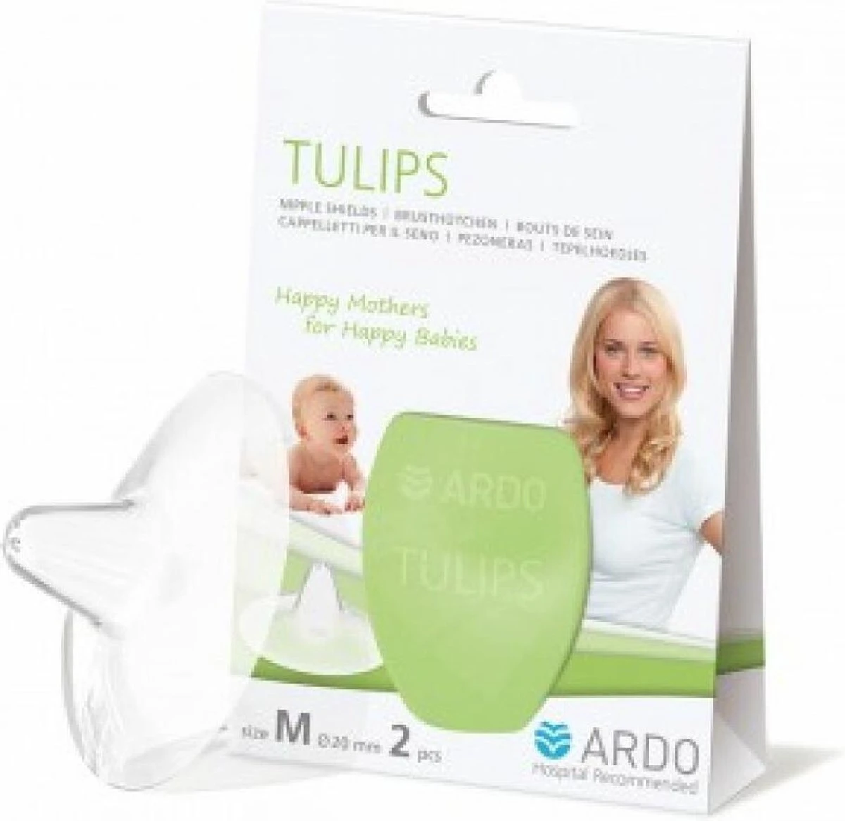 Ardo Tulips Tepelhoedjes Maat M 2 Stuks 3 Ardo Tulips Tepelhoedjes Maat M 2 Stuks