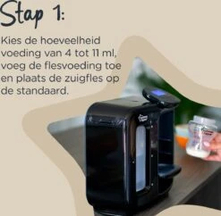 Tommee Tippee Perfect Prep Day & Night - Automtische Flessenbereider - Digitaal Display - Instelbaar Volume - Zwarta -Peuterpaleis Winkel 1200x1174 10