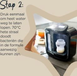 Tommee Tippee Perfect Prep Day & Night - Automtische Flessenbereider - Digitaal Display - Instelbaar Volume - Zwarta -Peuterpaleis Winkel 1200x1174 11