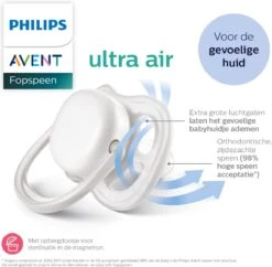 Philips Avent Ultra Air SCF085/15 - Fopspeen - 0 Tot 6 Maanden - 2 Stuks 22 Philips Avent Ultra Air SCF085/15 - Fopspeen - 0 Tot 6 Maanden - 2 Stuks -Peuterpaleis Winkel 1200x1174 9