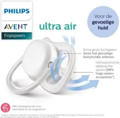 Philips Avent Ultra Air Fopspeen Roze/Groen Poes/konijn 18m+ -Peuterpaleis Winkel 1200x1175 6