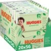 Huggies Billendoekjes - Natural Care - 20 X 56 Stuks – 1.120 Doekjes -Peuterpaleis Winkel 1200x1176 3