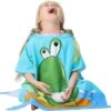 JAXY Badcape Baby - Badcape - Baby Badjas - Omslagdoek - Omslagdoek - Baby Handdoek Met Capuchon - Strandhanddoek - Badponcho - Poncho Handdoek - Microfiber - 60x90cm - Kikker -Peuterpaleis Winkel 1200x1177 10