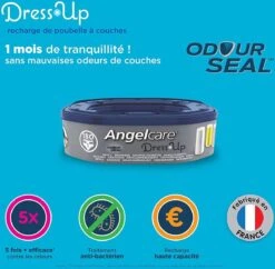 Angelcare DressUp Navulverpakking Luieremmer - 1 ROL -Peuterpaleis Winkel 1200x1177 5