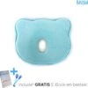 Baby Kussen Plat Hoofd - Slaapondersteuning Hoofdkussen - 0-12 Maanden - Orthopedisch - Inclusief E-book & Bestekset - Kraampakket - Kraamcadeau - Blauw -Peuterpaleis Winkel 1200x1180 14