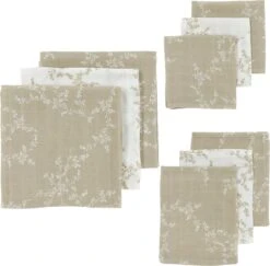 Meyco Branches 9-pack Hydrofiele Starterset - Sand