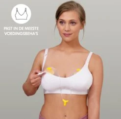 Medela Freestyle Hands-Free Borstkolf – Dubbele Elektrische Handsfree Borstkolf – Draagbaar - Transparant/Geel – Inclusief Oplaadbare Accu -Peuterpaleis Winkel 1200x1180 7