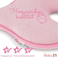 Baby IQ Orthopedisch Baby Hoofdkussen – Traagschuim – Tegen Plat Achterhoofd – Kraamcadeau –Roze – Incl Bandana Slabber 24 Baby IQ Orthopedisch Baby Hoofdkussen – Traagschuim – Tegen Plat Achterhoofd – Kraamcadeau –Roze – Incl Bandana Slabber -Peuterpaleis Winkel 1200x1181 14