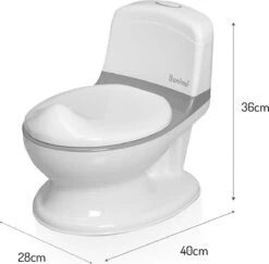 Baninni Kindertoilet Pippe Grijs -Peuterpaleis Winkel 1200x1181