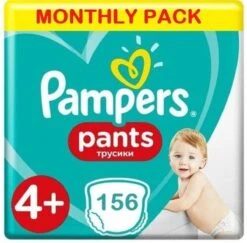 Pampers® Pampers Baby Dry Pants Maat 4+ - 156 Luierbroekjes Maandbox -Peuterpaleis Winkel 1200x1182