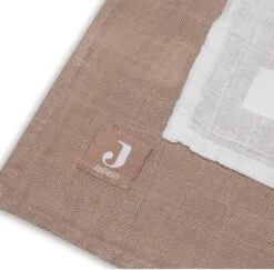 Jollein Hydrofiele Doek Large Bamboe Katoen 115x115cm Biscuit/Ivory - 2 Stuks -Peuterpaleis Winkel 1200x1182 5