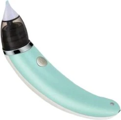 A&K Elektrische Oplaadbare Neuspeer Voor Baby En Kinderen - Inclusief Oplader, Handleiding En Batterijen - Hygiënische Neusreiniger - Baby Aspirator - Neuszuiger - Baby Neuspompje - Toetenveger - Snoetenpoetser - Mintgroen - Neusspoeler -Peuterpaleis Winkel 1200x1191 2