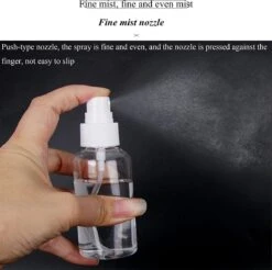 Merkloos 20 Stuks Spuitfles, Klein Navulbaar Draagbare Kunststof Verstuiver, Lege Plastic Parfumverstuiver, Fijne Nevel Doorzichtig Reisverstuiver, Flessen Voor Etherische Oliën, Parfum, Cosmetica (30ml) -Peuterpaleis Winkel 1200x1194 13