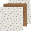Meyco Mini Panther Hydrofiele Doeken - 3-pack - Toffee - 70x70cm -Peuterpaleis Winkel 1200x1194 3