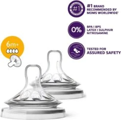 Philips Avent SCF044/27 Natural Speen - 6m+ - 2 Stuks -Peuterpaleis Winkel 1200x1197 28