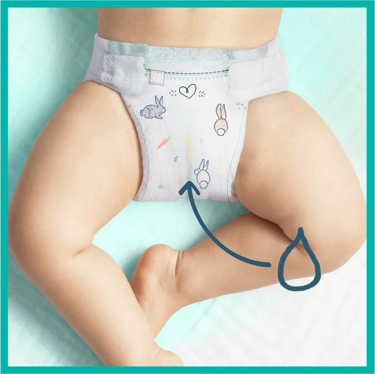 Pampers® Pampers Harmonie Luiers Maat 5 - 58 Luiers 12 Pampers® Pampers Harmonie Luiers Maat 5 - 58 Luiers - Afbeelding 10