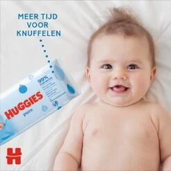 Huggies Billendoekjes - Pure 99% Water - 18 X 56 Stuks - 1008 Doekjes - Voordeelverpakking 16 Huggies Billendoekjes - Pure 99% Water - 18 X 56 Stuks - 1008 Doekjes - Voordeelverpakking -Peuterpaleis Winkel 1200x1198 3