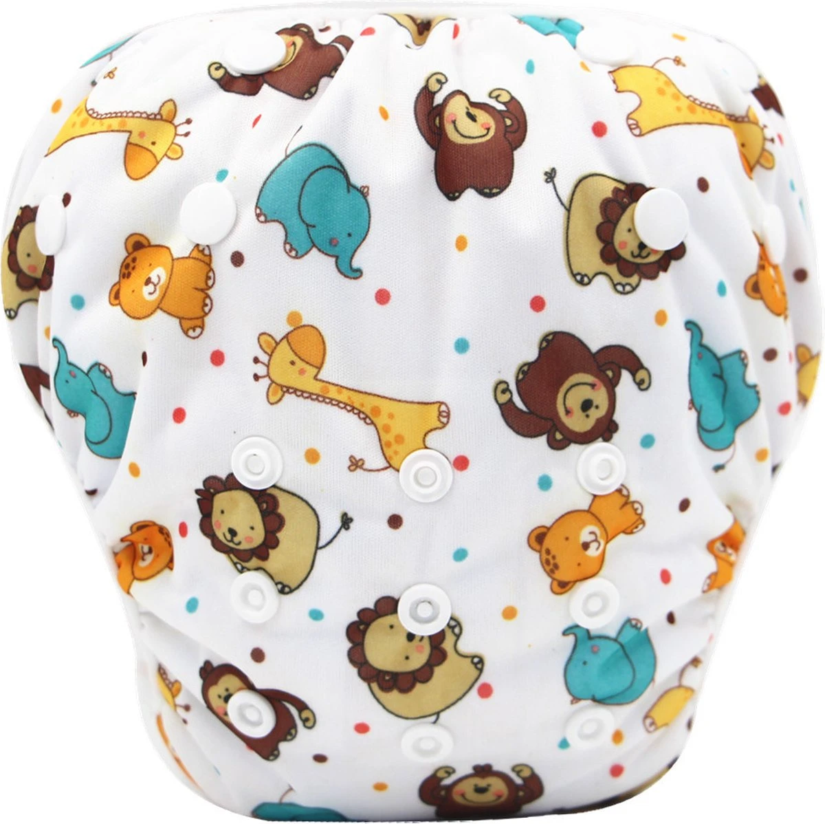 RAMBUX® - Zwemluier - Afrika - Wasbaar & Verstelbaar - Zwembroek Voor Zwembad - Zwemshort Baby & Peuter - 3-15 KG - 0-3 Jaar 3 RAMBUX® - Zwemluier - Afrika - Wasbaar & Verstelbaar - Zwembroek Voor Zwembad - Zwemshort Baby & Peuter - 3-15 KG - 0-3 Jaar