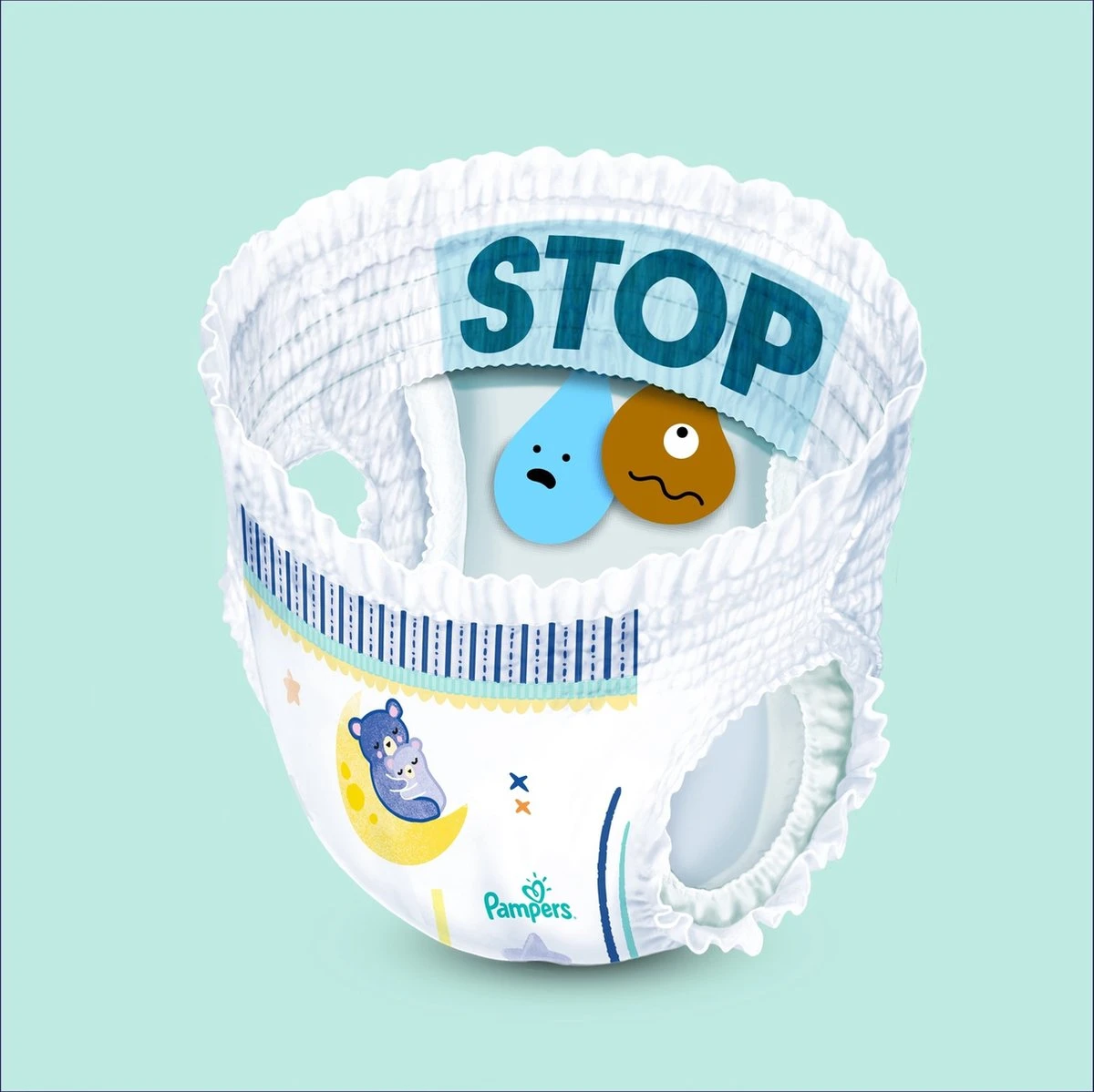 Pampers® Pampers - Night Pants - Maat 4 - Small Pack - 40 Luierbroekjes 6 Pampers® Pampers - Night Pants - Maat 4 - Small Pack - 40 Luierbroekjes - Afbeelding 4