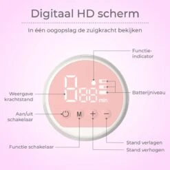 Nuvance - Draagbare Elektrische Borstkolf - Inclusief Melkfles - 180ml - Oplaadbaar - Handkolf - Kolfapparaten - Borstvoeding - 18 Standen - BPA Vrij 20 Nuvance - Draagbare Elektrische Borstkolf - Inclusief Melkfles - 180ml - Oplaadbaar - Handkolf - Kolfapparaten - Borstvoeding - 18 Standen - BPA Vrij -Peuterpaleis Winkel 1200x1199 57