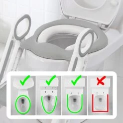 LifeGoods WC Verkleiner Met Trapje - Trainer Met Opstapje - 2 Tot 7 Jaar - Grijs/Wit -Peuterpaleis Winkel 1200x1200 1085