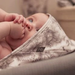 Jollein Badcape 75x75cm Pimpelmees - Forest Animals -Peuterpaleis Winkel 1200x1200 1101