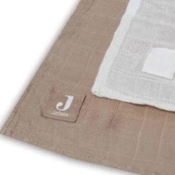 Jollein Hydrofiele Doek Large Bamboe Katoen 115x115cm Biscuit/Ivory - 2 Stuks -Peuterpaleis Winkel 1200x1200 1123