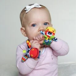 Playgro Pols- En Voetrammelaarset Zebra & Giraf - Set Van 4 Stuks, 2 Polsbandjes En 2 Rammelsokjes -Peuterpaleis Winkel 1200x1200 1138