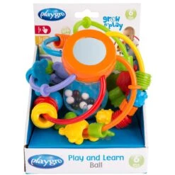 Playgro Speel En Leerbal - Grijp- En Bijtspeelgoed - Klikklak Geluiden - Spiegeltje - Kralen - Cilinder Met Rattelende Ballen -Peuterpaleis Winkel 1200x1200 1142