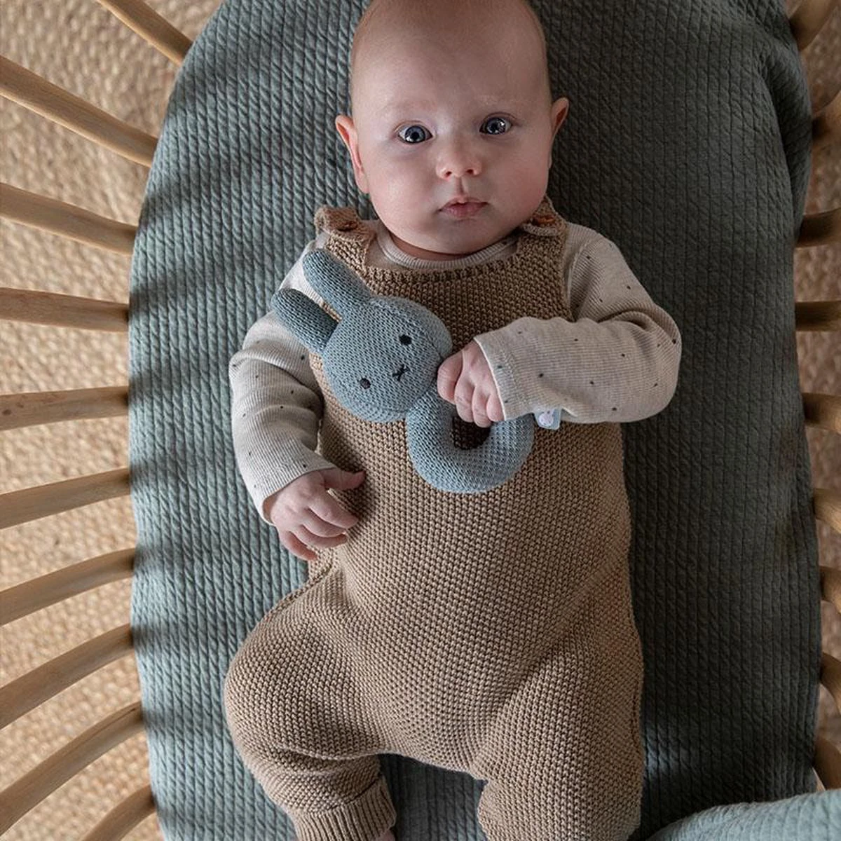 Nijntje Green Knit Rammelaar 9 Nijntje Green Knit Rammelaar - Afbeelding 7