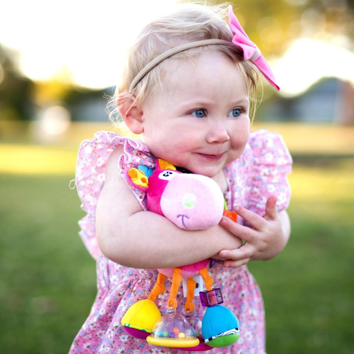 Playgro Clip Clop Rammelaar - Roze - Activiteitenspeeltje - Kraamkado 7 Playgro Clip Clop Rammelaar - Roze - Activiteitenspeeltje - Kraamkado - Afbeelding 5