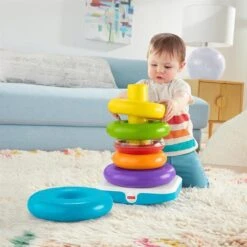 Fisher Price Fisher-Price Stapelringen - Grote Kleurenringpiramide -Peuterpaleis Winkel 1200x1200 1336
