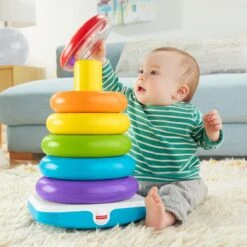 Fisher Price Fisher-Price Stapelringen - Grote Kleurenringpiramide -Peuterpaleis Winkel 1200x1200 1339