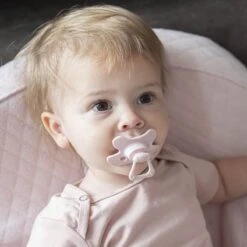 Difrax Fopspeen 12+ Maanden Natural Speen - Donkerblauw/Crèmewit/Lichtroze/Oranje - 4 Stuks -Peuterpaleis Winkel 1200x1200 1420