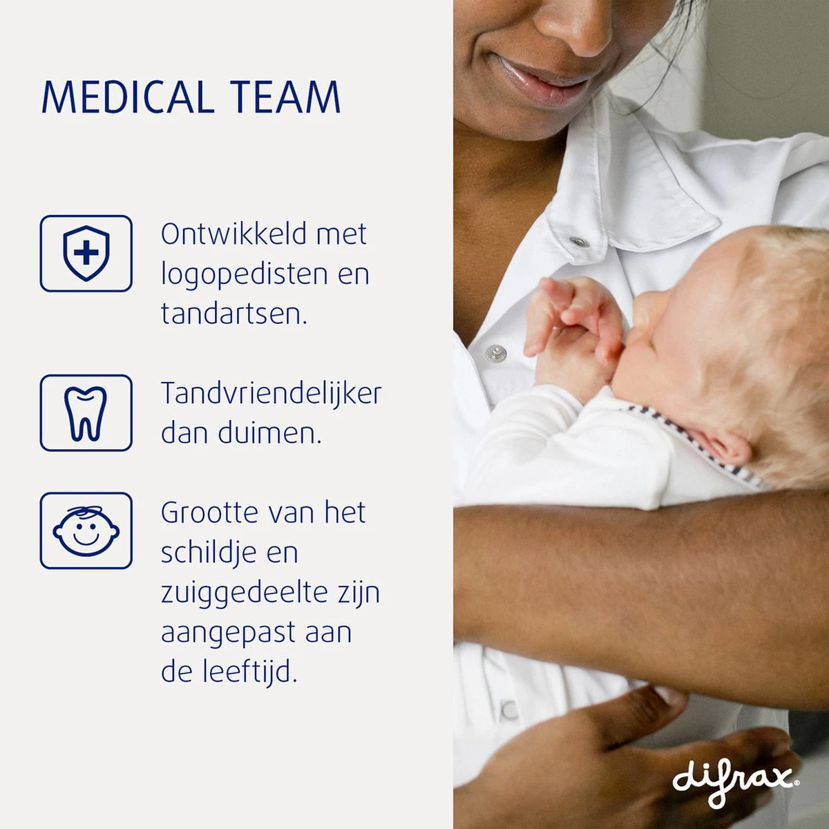 Difrax Fopspeen Natural 20+ Maanden Nature - Stone/stains - 2 Stuks 8 Difrax Fopspeen Natural 20+ Maanden Nature - Stone/stains - 2 Stuks - Afbeelding 6