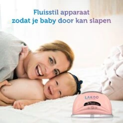 Lakoo - 2 X (stuks) Handsfree Borstkolf - Borstkolf Handsfree- Elektrische Borstkolf-2 Stuks- Oplaadbare Accu - Borstkolven- Kolfset - Borstvoeding Roze -Peuterpaleis Winkel 1200x1200 1484