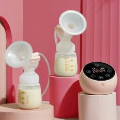 NurtureGoods Dual Efficient Borstkolf - Smart 3.0 - Vernieuwd 2023 Model - Draadloze Dubbele Elektrische Borstkolf - Oplaadbare Accu - Inclusief 2x180 Ml Babyfles, Kolfdagboek En Speen -Peuterpaleis Winkel 1200x1200 1546