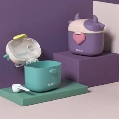 Melkpoeder Toren – Reisbox – Doseerdoosje – Bewaardoos – Dispenser - Groene Snuiter -Peuterpaleis Winkel 1200x1200 1558