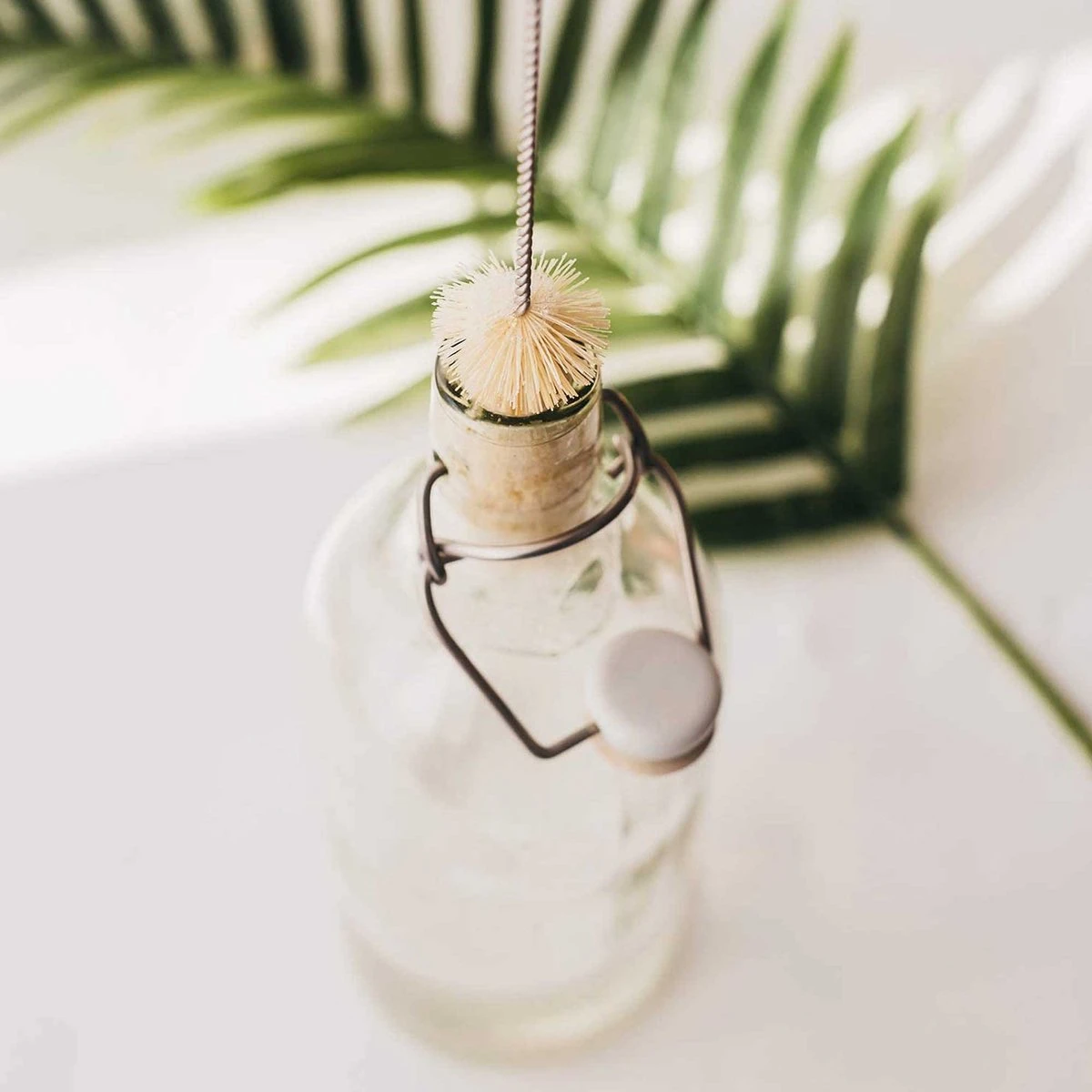 Wonix® - Flessenborstel Set - Flessenreiniger - Sisal En Katoenen Borstel - BPA Vrij - Voor Baby Flesje, Glazen Flessen - 4 Stuks 8 Wonix® - Flessenborstel Set - Flessenreiniger - Sisal En Katoenen Borstel - BPA Vrij - Voor Baby Flesje, Glazen Flessen - 4 Stuks - Afbeelding 6