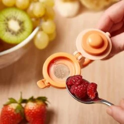 2 Fruitspenen Aap Voor Baby & Peuter + 6 Siliconen Spenen In 3 Maten - Veilig + BPA Vrij -2 Fruitspenen - Fopspeen Fruit Net Fruit Speen Baby Speen Fruit Groente Pap Babyvoeding -Peuterpaleis Winkel 1200x1200 1596