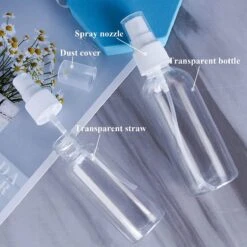 Merkloos 20 Stuks Spuitfles, Klein Navulbaar Draagbare Kunststof Verstuiver, Lege Plastic Parfumverstuiver, Fijne Nevel Doorzichtig Reisverstuiver, Flessen Voor Etherische Oliën, Parfum, Cosmetica (30ml) -Peuterpaleis Winkel 1200x1200 1710